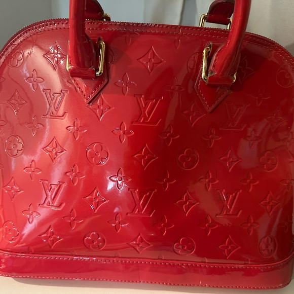Red Louis Vuitton bag - Picture 9 of 13